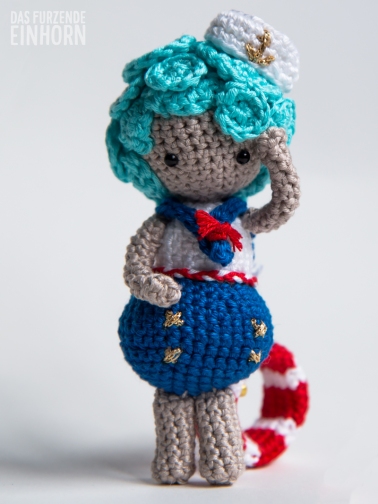 Crocheted Sailorette
